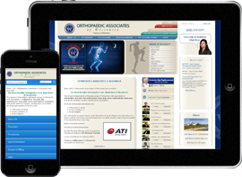 Orthopedics Associates of Wisconsin Mobile Site