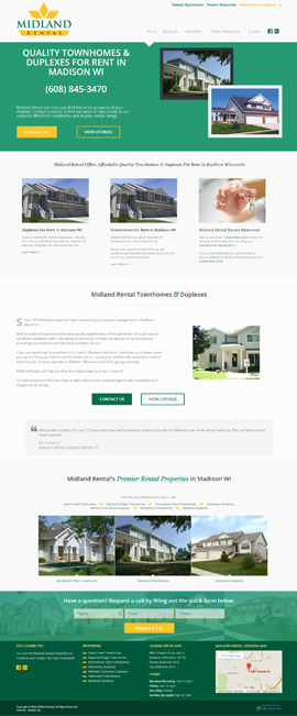 Midland Rental Web Design Web Development SEO